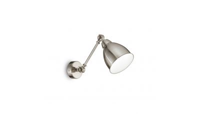 Sieninis &scaron;viestuvas Newton Nickel AP1 16399 Ideal Lux