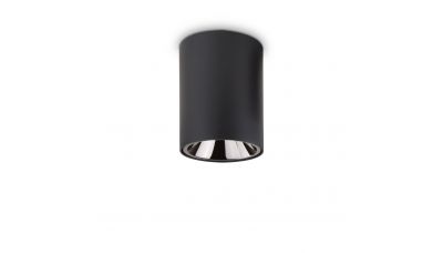 Lubinis &scaron;viestuvas Nitro 15W Round Nero 205984 Ideal Lux