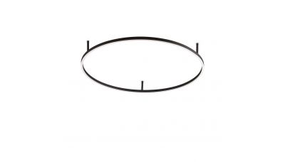 Lubinis &scaron;viestuvas Oracle Slim PL D090 Round 3000K On-Off BK 266022 Ideal Lux