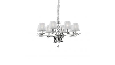 Pakabinamas šviestuvas Pegaso SP8 Bianco 59242 Pakabinamas šviestuvas Pegaso SP8 Bianco 59242 Ideal Lux