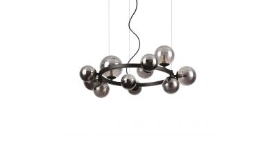Pakabinamas &scaron;viestuvas Perlage SP11 Nero 271392 Ideal Lux