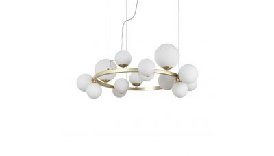 Pakabinamas &scaron;viestuvas Perlage SP14 Ottone 283814 Ideal Lux