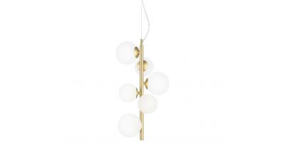 Pakabinamas &scaron;viestuvas Perlage SP6 Ottone 283821 Ideal Lux