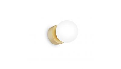 Sieninis šviestuvas Perlage AP1 Ottone 292410 Sieninis šviestuvas Perlage AP1 Ottone 292410 Ideal Lux