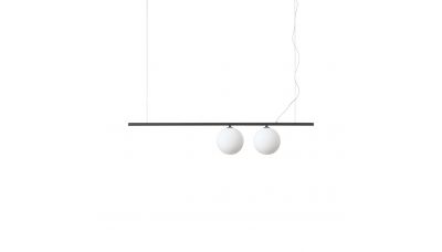 Pakabinamas &scaron;viestuvas Perline SP2 Nero 306995 Ideal Lux