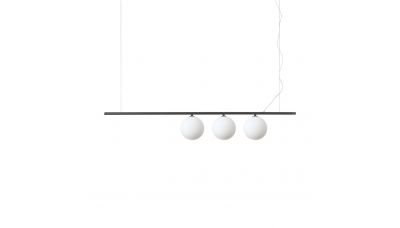 Pakabinamas &scaron;viestuvas Perline SP3 Nero 307008 Ideal Lux
