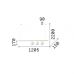 Pakabinamas &scaron;viestuvas Perline SP3 Nero 307008 Ideal Lux