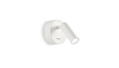 Sieninis šviestuvas Bean Round AP Bianco 260600 Sieninis šviestuvas Bean Round AP Bianco 260600 Ideal Lux