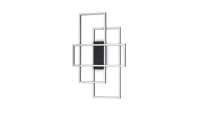 Lubinis &scaron;viestuvas Frame PL Rettangolo Nero 270661 Ideal Lux