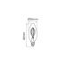 E14 Filament LED lemputė 4W C35 488lm candle 249075 E14 Filament LED lemputė 4W C35 488lm candle 249075 LED Line