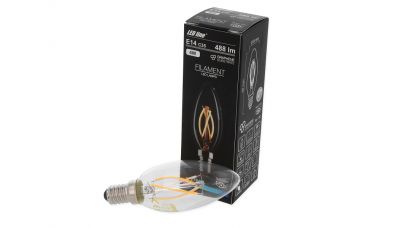 E14 Filament LED lemputė 4W C35 488lm candle 249075 E14 Filament LED lemputė 4W C35 488lm candle 249075 LED Line