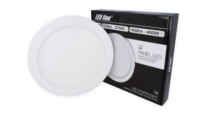  EasyFix LED panelė 18W apvali neutraliai balta 248825 LED Line