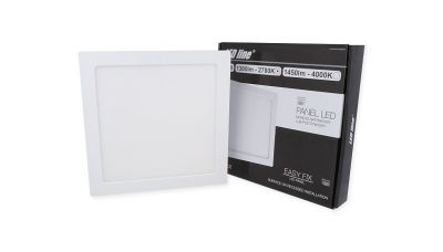  EasyFix LED panelė 18W kvadratinė šiltai balta 249457 LED Line