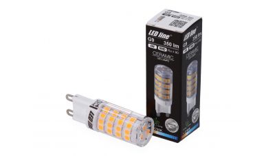  G9 LED lemputė 4W SMD2835 350lm šiltai balta 245480 LED Line