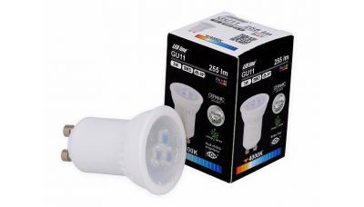  GU11 LED lemputė 3W 255lm neutraliai balta 248115 LED Line