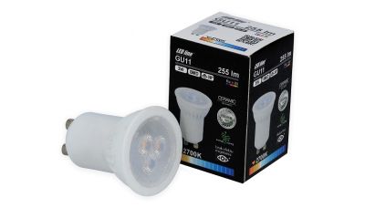  GU11 LED lemputė 3W 255lm šiltai balta 248108 LED Line