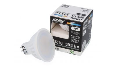  MR16 LED lemputė AC/CD 7W 595lm neutraliai balta 247644 LED Line