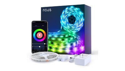 LED juostos komplektas NOUS su Wi-Fi, RGB, 10m, 24W, Smart Life NOUS-F2 LED juostos komplektas NOUS su Wi-Fi, RGB, 10m, 24W, Smart Life NOUS-F2 Tuya