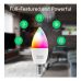  Lemputė Nous LED E14, 4.5W, 380lm, RGB, Wi-Fi, programėlė, Smart Life NOUS-P4 Tuya