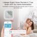  Išmanusis bevielis patalpos temperatūros ir drėgmės jutiklis, ZigBee, Smart Life ZSS-KB-TH-LF-C-MS Moes