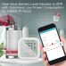  Išmanusis bevielis patalpos temperatūros ir drėgmės jutiklis, ZigBee, Smart Life ZSS-KB-TH-LF-C-MS Moes