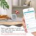  Išmanusis bevielis patalpos temperatūros ir drėgmės jutiklis, ZigBee, Smart Life ZSS-KB-TH-LF-C-MS Moes