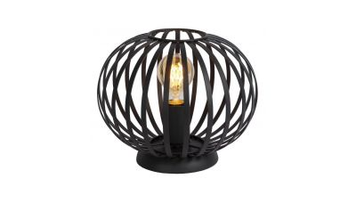 Stalinis &scaron;viestuvas Manuela Table Lamp ø 25 cm 1xE27 Black 78574/25/30 Lucide