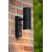 Sieninis šviestuvas Arne LED Wall Spot ø 6.3cm LED GU10 2x5W 2700K IP44 Black 14866/10/30 Sieninis šviestuvas Arne LED Wall Spot ø 6.3cm LED GU10 2x5W 2700K IP44 Black 14866/10/30 Lucide