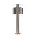 Pastatomas &scaron;viestuvas Arne LED Bollard ø 6.3cm LED GU10 2x5W 2700K IP44 Satin Chrome 14867/10/12 Lucide