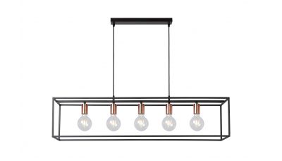 Pakabinamas &scaron;viestuvas Arthur Pendant V Black 08424/05/30 Lucide