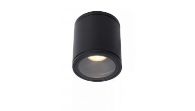 Lubinis &scaron;viestuvas Aven Ceiling Spot Bathroom ø 9cm IP65 Black 22962/01/30 Lucide