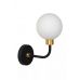 Sieninis šviestuvas Berend Wall Bathroom IP44 Black 30265/01/30 Sieninis šviestuvas Berend Wall Bathroom IP44 Black 30265/01/30 Lucide