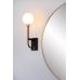 Sieninis &scaron;viestuvas Berend Wall Bathroom IP44 Black 30266/01/30 Lucide