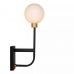 Sieninis &scaron;viestuvas Berend Wall Bathroom IP44 Black 30266/01/30 Lucide
