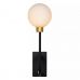 Sieninis &scaron;viestuvas Berend Wall Bathroom IP44 Black 30266/01/30 Lucide