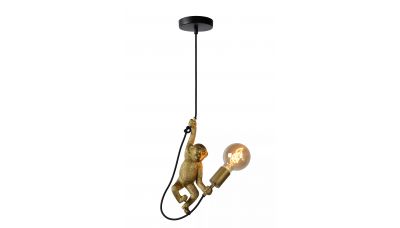 Pakabinamas &scaron;viestuvas Extravaganza Chimp Pendant ø 18cm Black 10402/01/30 Lucide