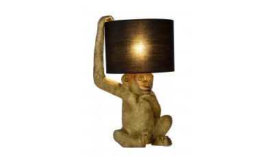 Stalinis &scaron;viestuvas Extravaganza Chimp Table Lamp ø 30cm Black 10502/81/30 Lucide