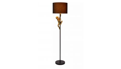 Toršeras Extravaganza Chimp Floor Lamp ø 35cm Black 10702/81/30 Toršeras Extravaganza Chimp Floor Lamp ø 35cm Black 10702/81/30 Lucide