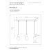 Pakabinamas &scaron;viestuvas Fix Pendant III Black 08408/03/30 Lucide