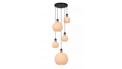 Pakabinamas &scaron;viestuvas Julius Pendant Light 5xE27 Opal 34438/05/61 Lucide