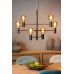 Pakabinamas &scaron;viestuvas Leanne ø65 Black 21421/06/30 Lucide
