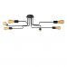 Lubinis &scaron;viestuvas Lester Ceiling VI Black 21112/06/30 Lucide