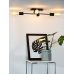 Lubinis šviestuvas Lester Ceiling IV Black 21118/04/30 Lubinis šviestuvas Lester Ceiling IV Black 21118/04/30 Lucide