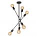 Pakabinamas &scaron;viestuvas Lester Ceiling VI Black 21119/06/30 Lucide