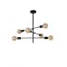 Pakabinamas &scaron;viestuvas Lester Ceiling VI Black 21119/06/30 Lucide
