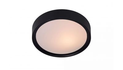Lubinis &scaron;viestuvas Lex Flush Ceiling ø 25cm Black 08109/01/30 Lucide
