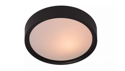 Lubinis &scaron;viestuvas Lex Flush Ceiling ø 33cm Black 08109/02/30 Lucide