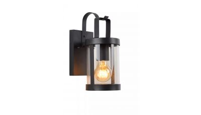 Sieninis &scaron;viestuvas Lindelo Wall Black 29825/01/30 Lucide
