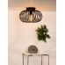 Lubinis šviestuvas Manuela Flush Ceiling Light ø 39,5 cm 1xE27 Black 78174/40/30 Lubinis šviestuvas Manuela Flush Ceiling Light ø 39,5 cm 1xE27 Black 78174/40/30 Lucide