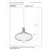Pakabinamas &scaron;viestuvas Manuela Pendant Light ø 50 cm 1xE27 Black 78374/50/30 Lucide